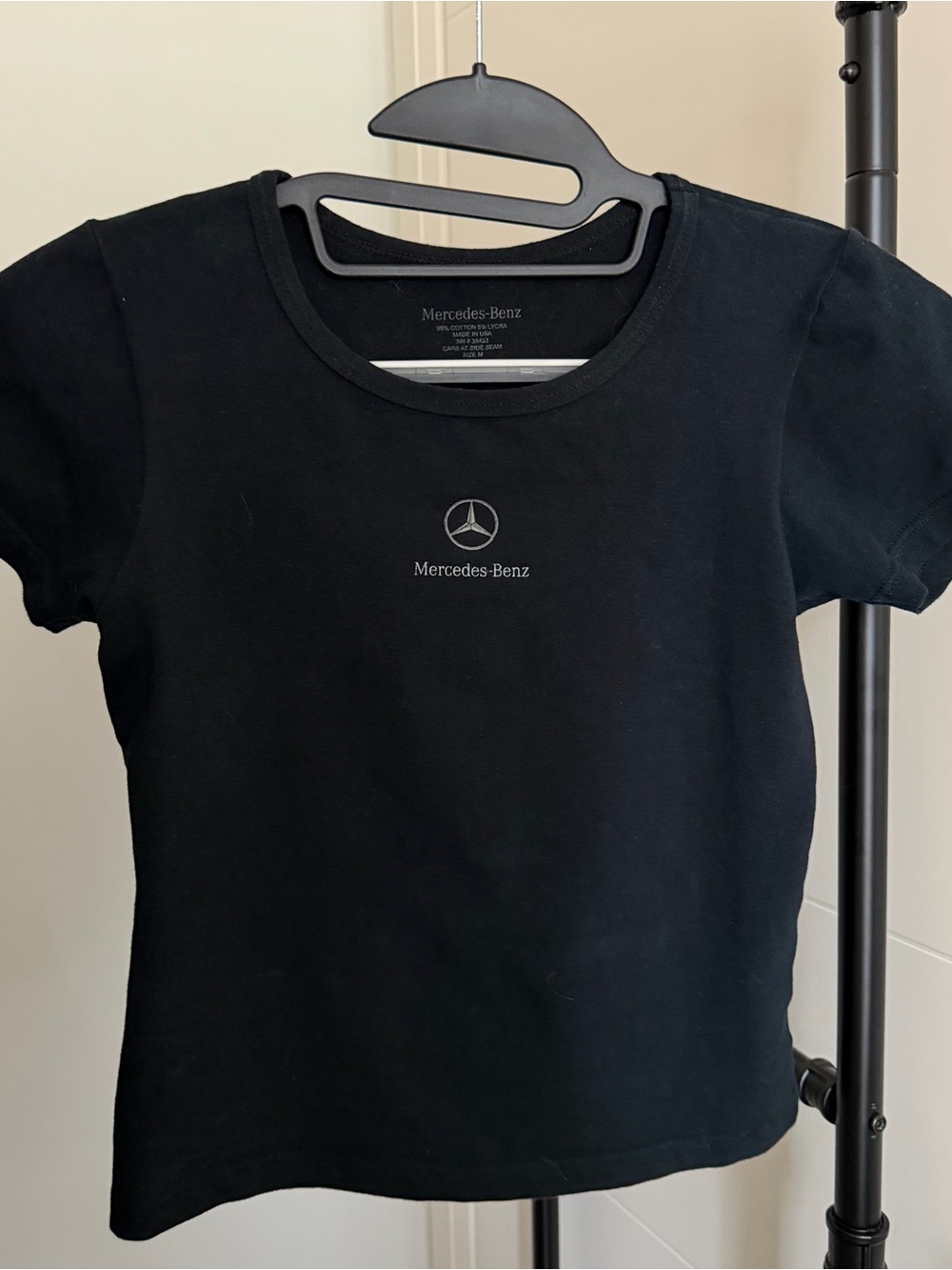 Vintage made in USA Mercedes Benz shirt